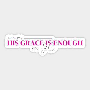 Bible quote gift idea Sticker